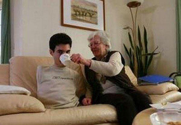 Человек без рук и ног