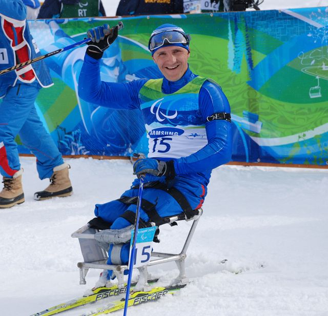 Наши на Паралимпиаде в Сочи 2014: Роман Петушков. Лыжные гонки, Биатлон