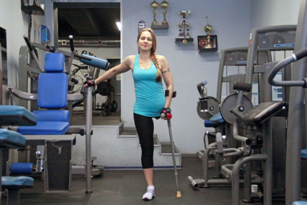 Потеряла ногу, но обрела силу духа