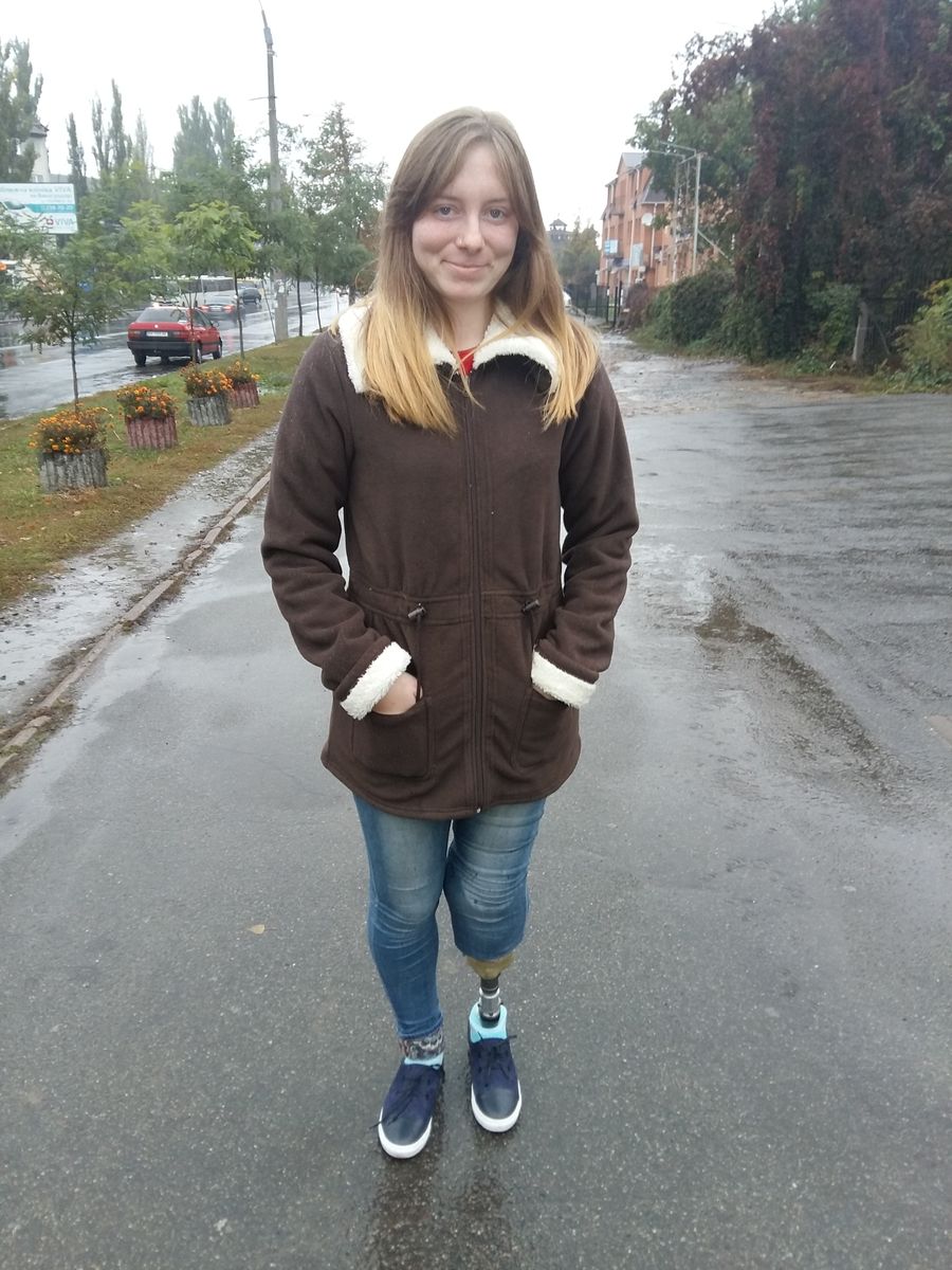 Потерявшая ногу на войне Ольга Бенда