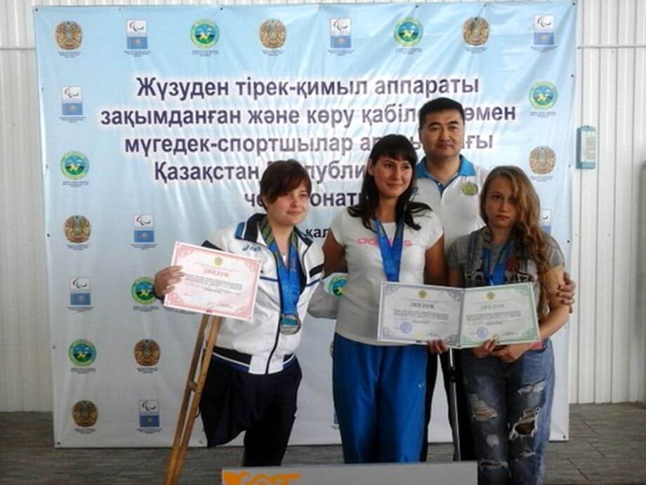 Александра после одного из соревнований