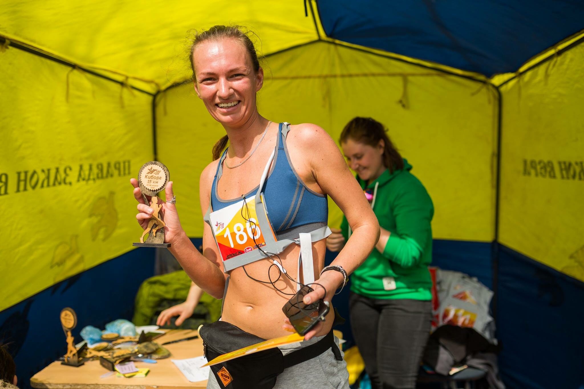 Я ещё не встречала тренеров на протезе