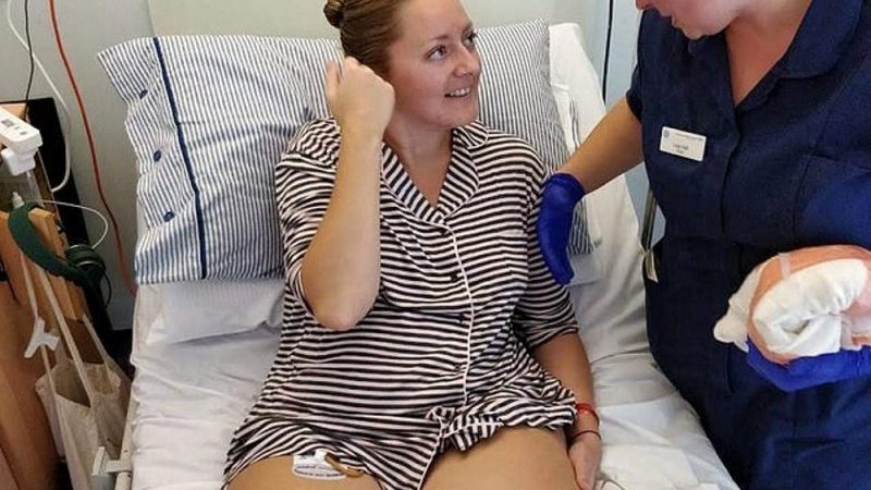 Девушка отрезала себе ногу после долгих лет боли