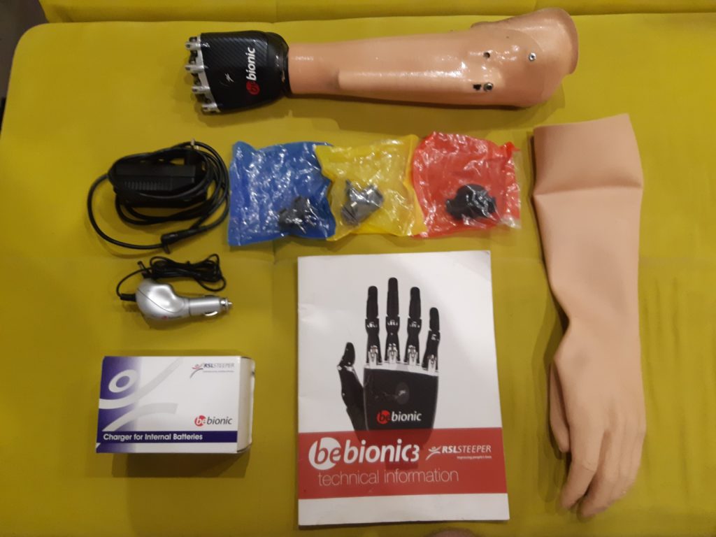 Bebionic 3 бионический протез левая рука