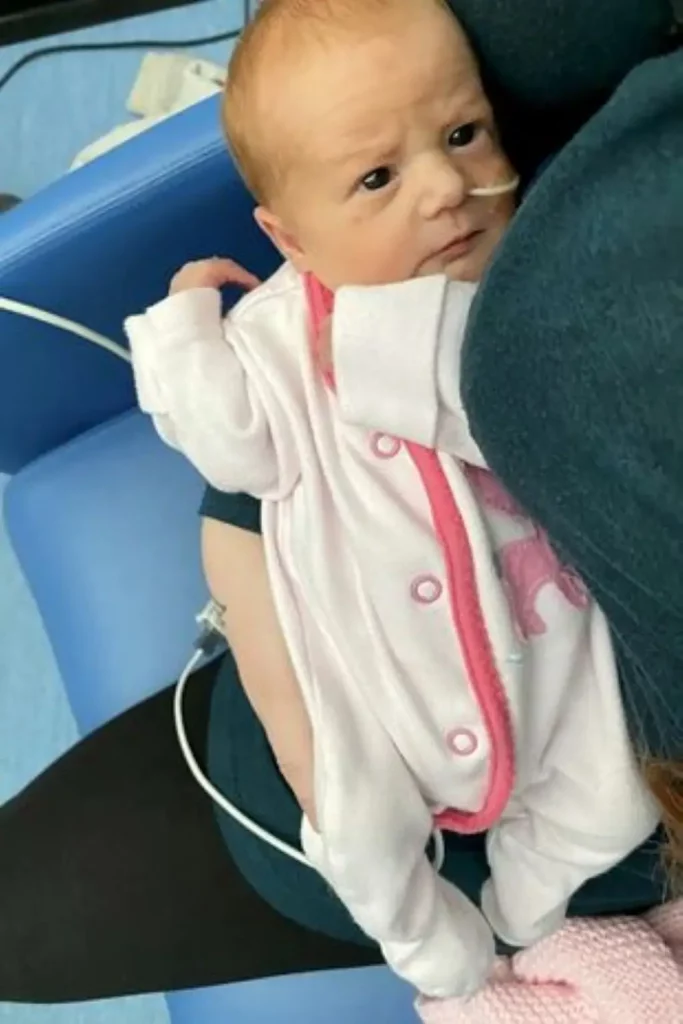 Аида-Май родилась в марте ( Изображение: Кэтлин Осборн / SWNS)