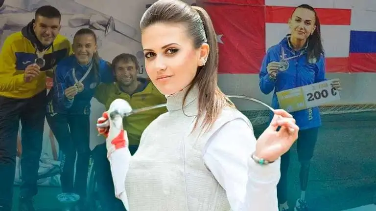 Наталья Морквич-Украинская фехтовальщица