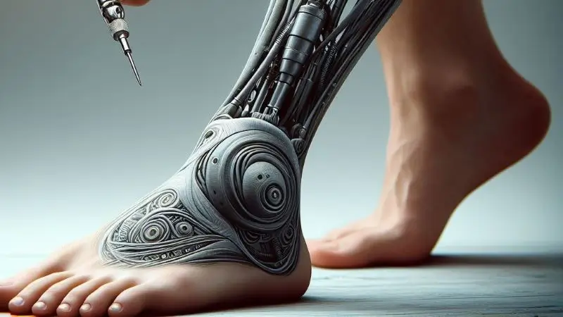 Протез правой ноги