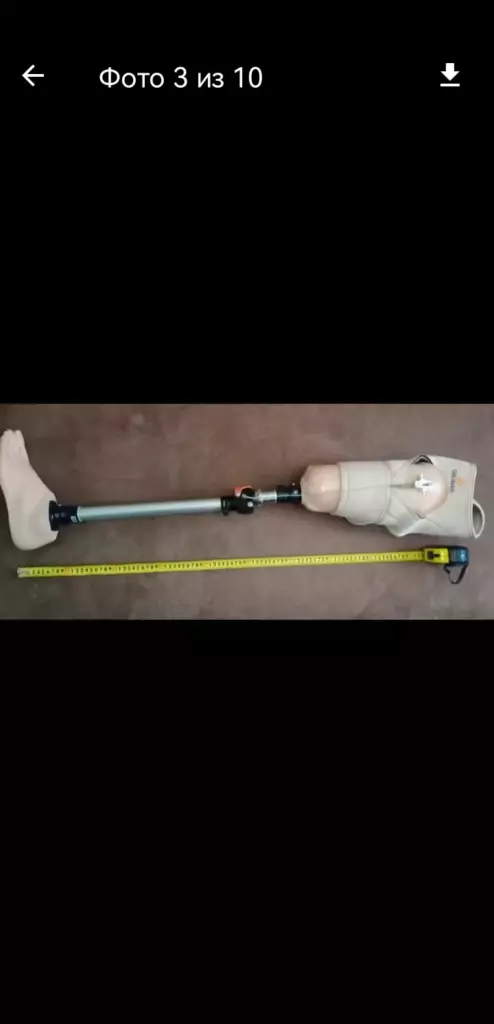 Протез левой ноги