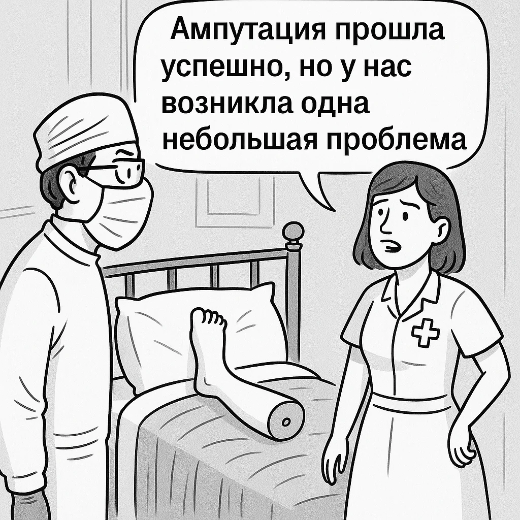 Проблема после ампутации