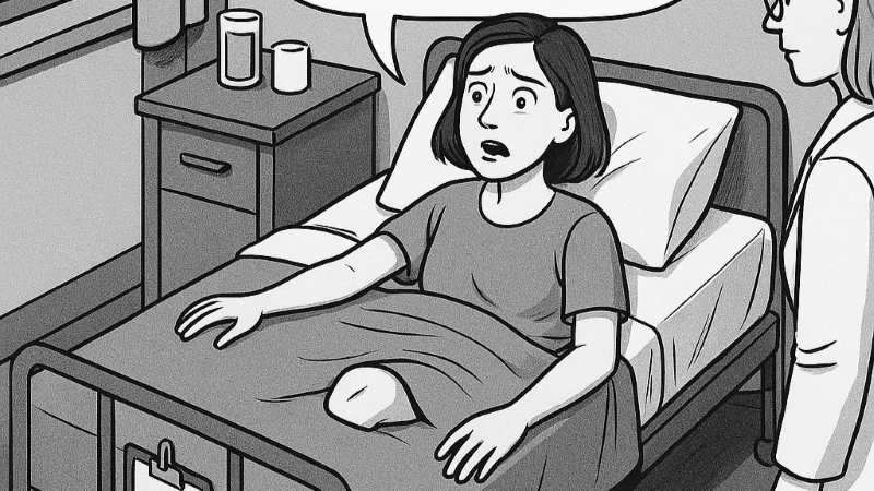 Доктор, вы ампутировали не ту ногу!