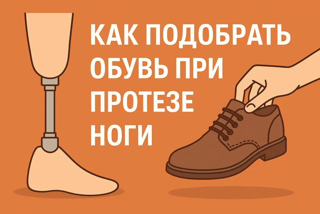Как подобрать обувь при протезе ноги