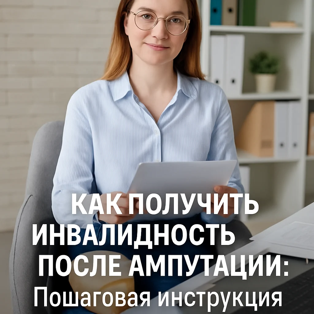 Как получить инвалидность после ампутации: пошаговая инструкция