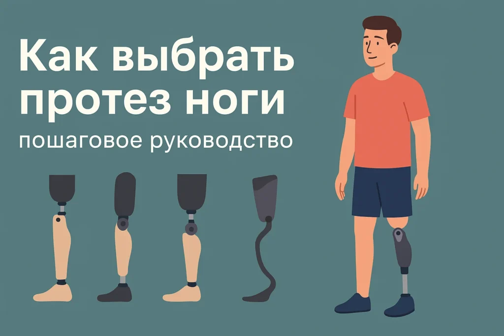 Как выбрать протез ноги: пошаговое руководство