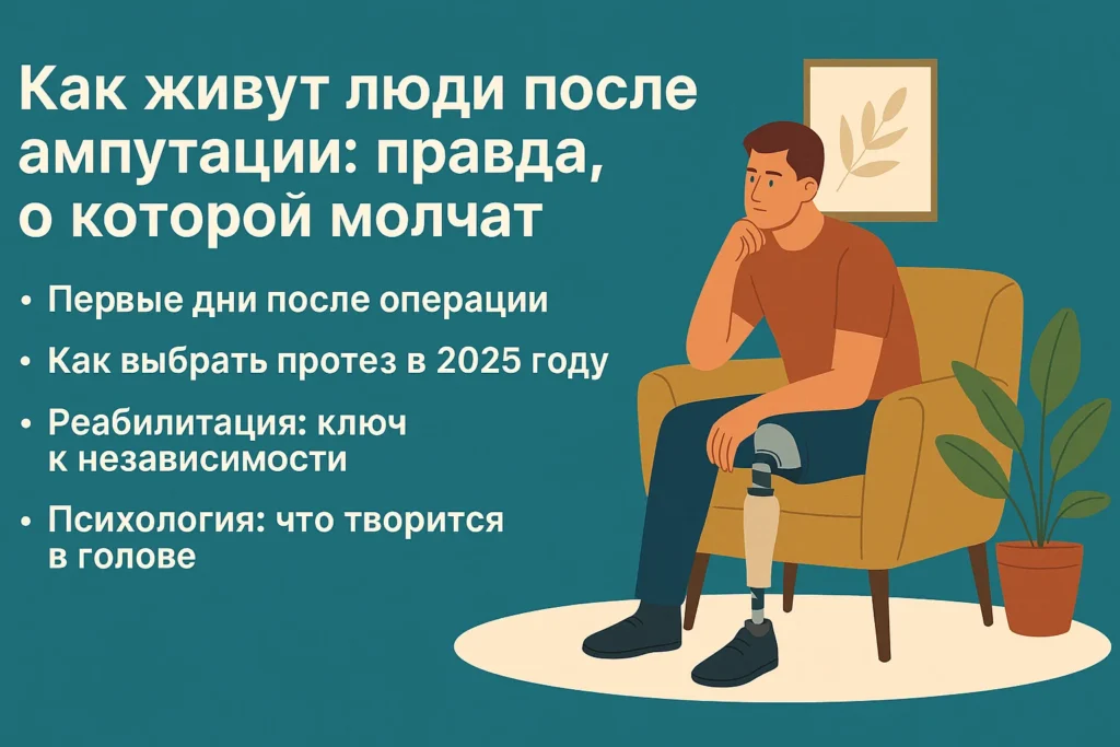 Как живут люди после ампутации: правда, о которой молчат