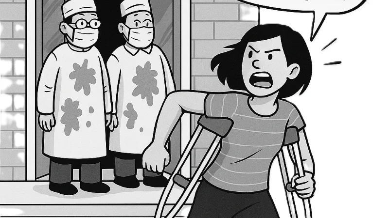 Ноги моей здесь больше не будет!