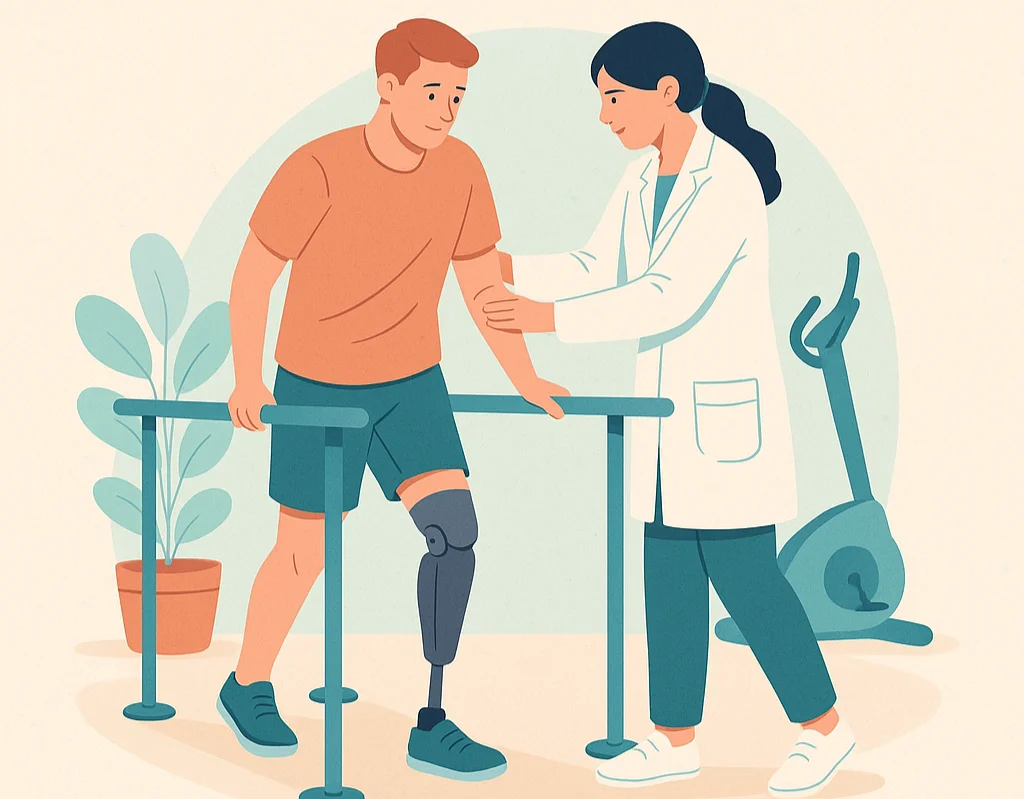 Реабилитация после ампутации бедра