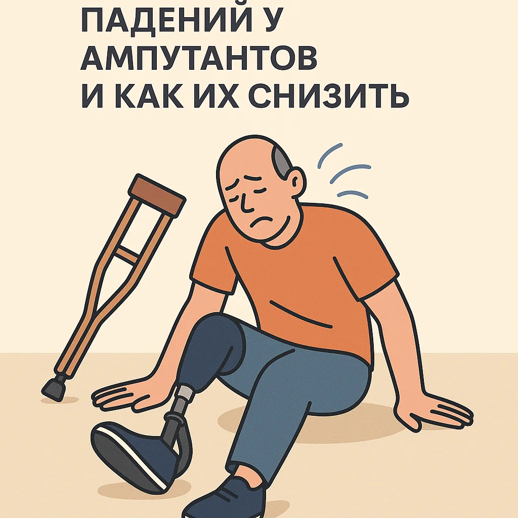 Как предотвратить падения после ампутации ноги