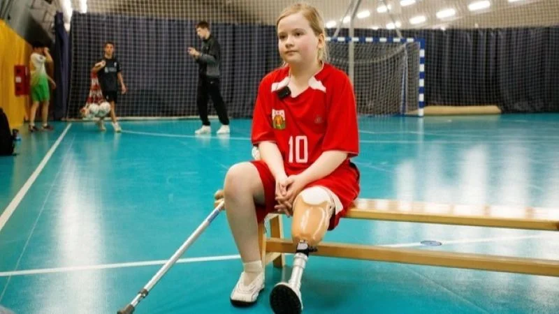 Лера Киндирова обожает играть в футбол