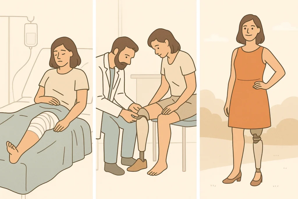 Моё тело изменилось — но не исчезло. Оно учится заново быть сильным