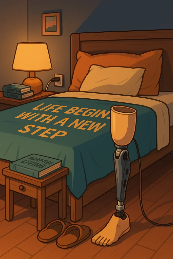 Снятый протез перед сном