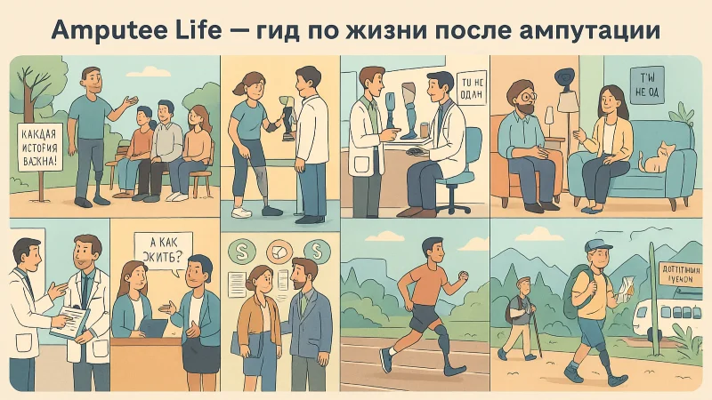 Жизнь после ампутации: путь вперёд