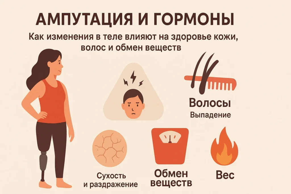 Ампутация и гормоны